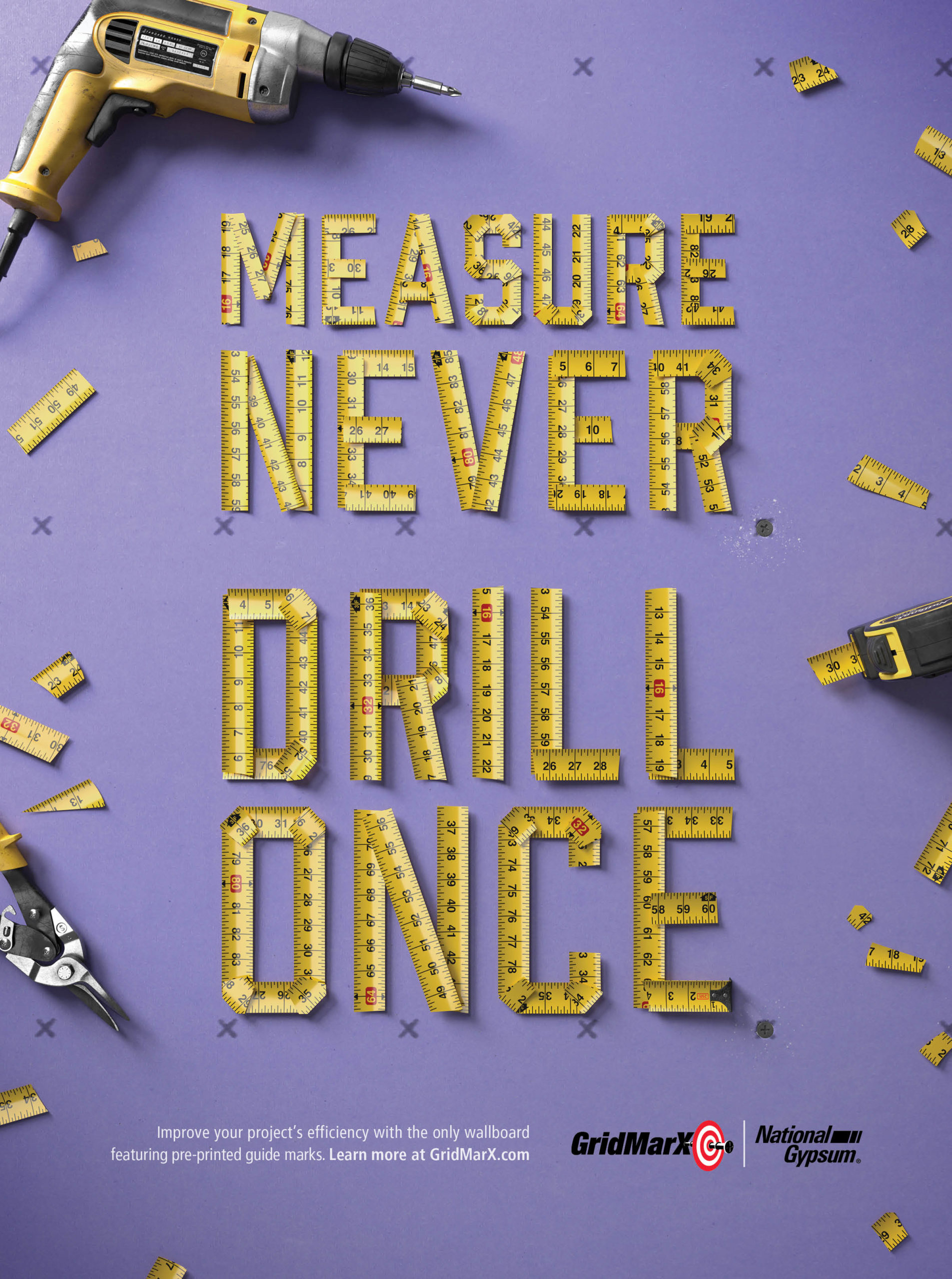 Measure Never. Drill Once.